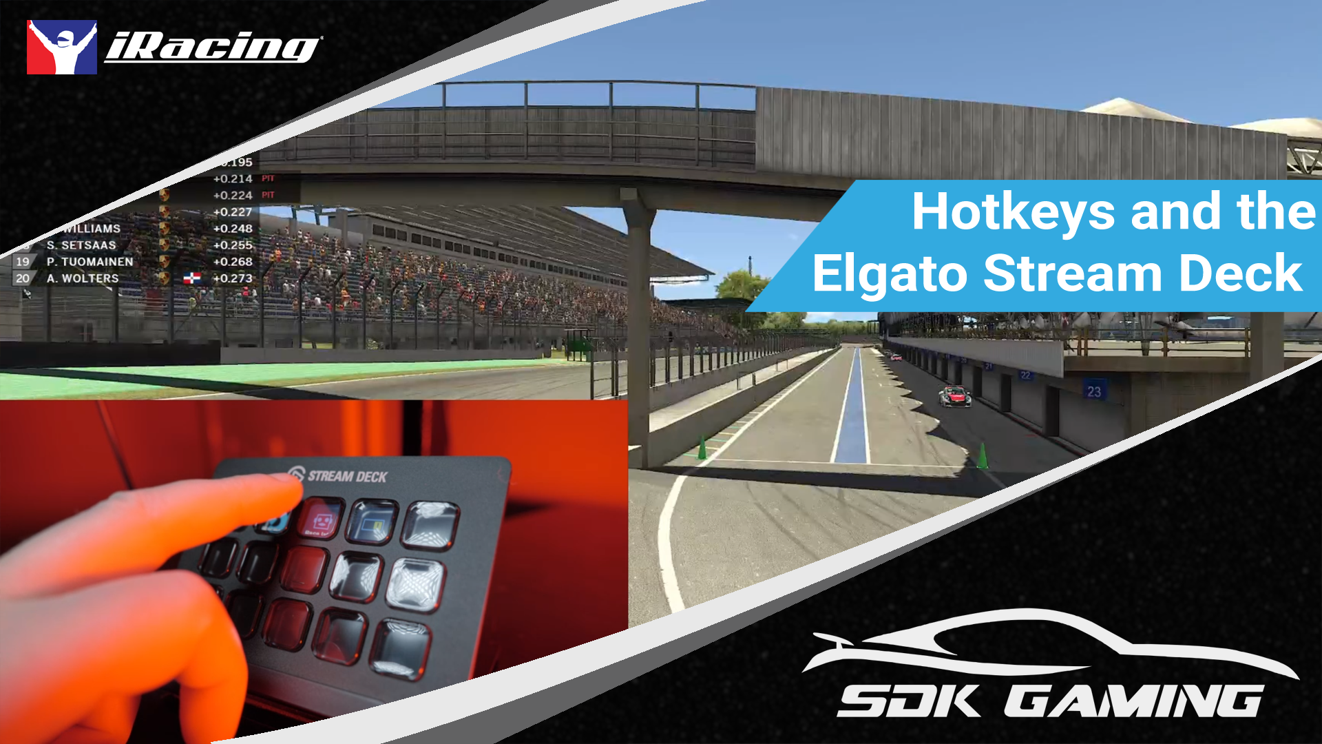 How to Series Control your iRacing Overlay with Hotkeys and the Elgato